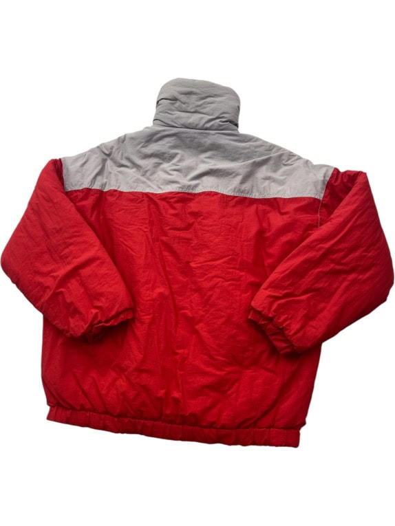 MARILENA JACKET RETRO ΓΚΡΙ ΚΟΚΚΙΝΟ ΑΝΤΡΙΚΟ PRE OWNED XL