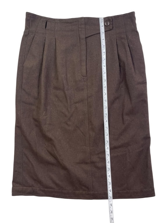 Marina Sport Brown Wool Skirt Women’s Size L