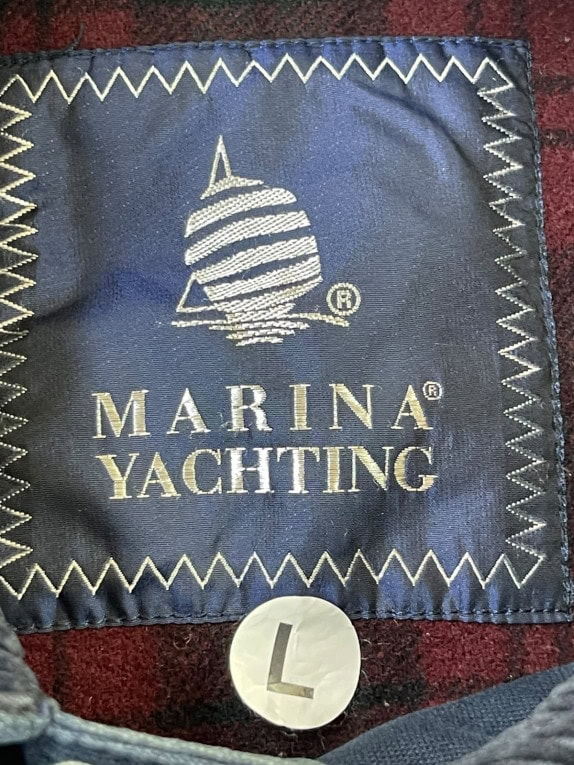 MARINA YACHTING PARKA CLASSICO NAVY UOMO PRE OWNED L