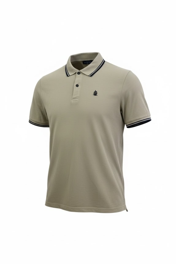 MARINA YACHTING Polo Μπλούζα Logo Μπεζ UNISEX L