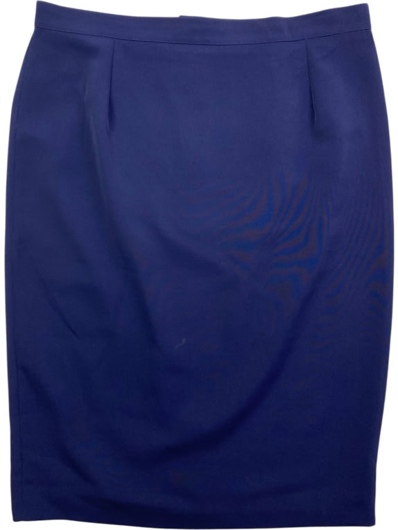 MARIO PUCCI CECCONI GONNA VINTAGE BLU DA DONNA L
