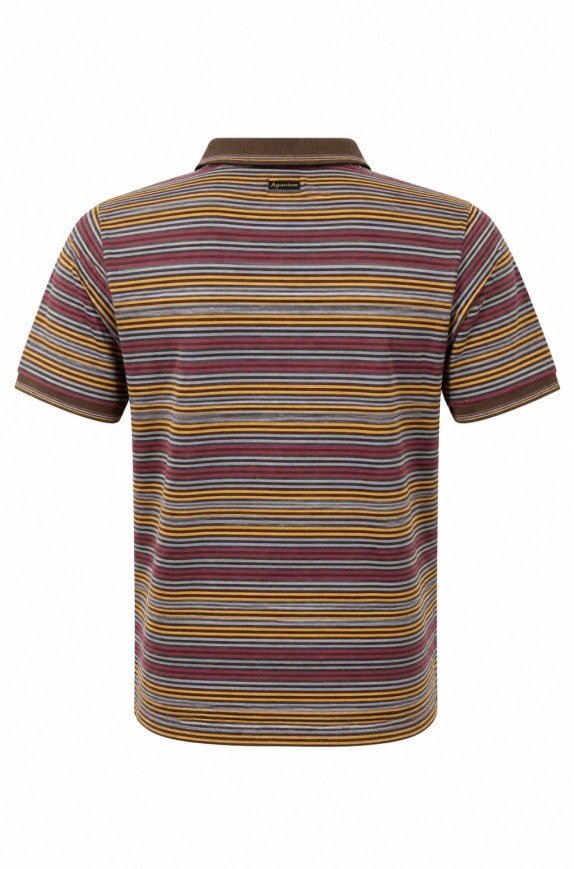 MARLBORO CLASSICS POLO SHIRT STRIPED MULTICOLOUR MENS PRE OWNED XXL