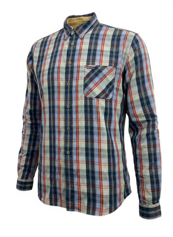 MARLBORO CLASSICS Shirt Plaid Vintage Multicolored Men's 3XL