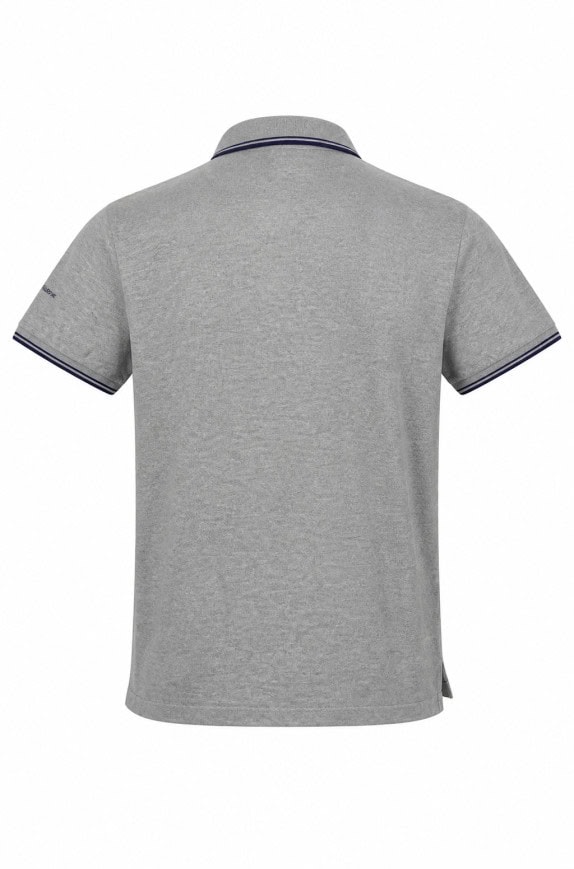 MARTIN YACHTING POLO SHIRT ΜΕ ΚΕΝΤΗΜΑ ΓΚΡΙ ΑΝΤΡΙΚΟ PRE OWNED L