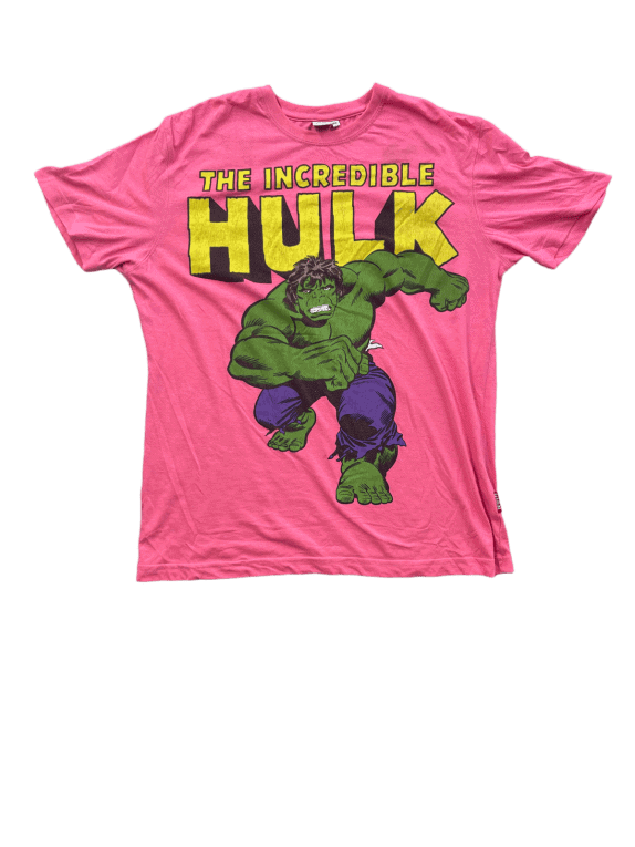 MARVEL GRAPHIC TEE VINTAGE PINK UOMO PRE OWNED XXL