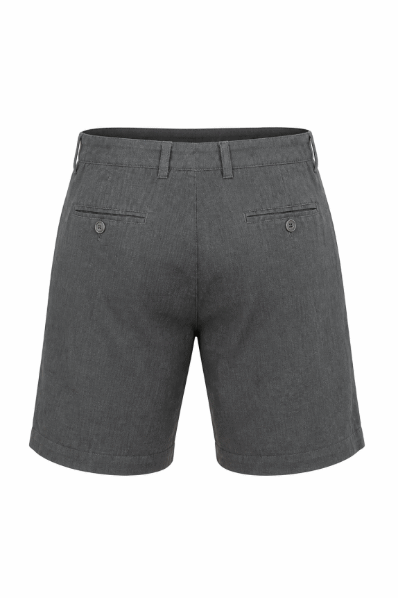MASSIMO DUTTI ΣΟΡΤΣ CLASSIC ΓΚΡΙ ΑΝΤΡΙΚΟ PRE OWNED L