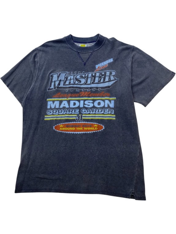 MASTER ΜΠΛΟΥΖΑΚΙ T SHIRT GRAPHIC ΣΚΟΥΡΟ ΜΠΛΕ ΑΝΤΡΙΚΟ PRE OWNED L