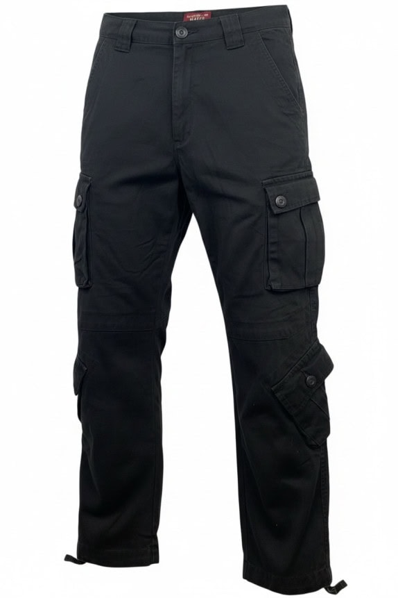 MATCH CARGO ΠΑΝΤΕΛΟΝΙ UTILITY ΜΑΥΡΟ ΑΝΤΡΙΚΟ PRE OWNED M