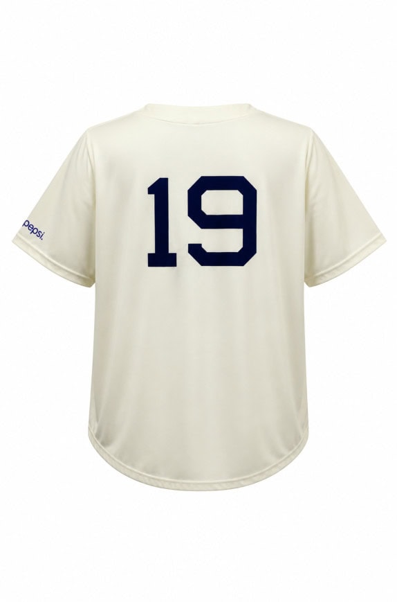 MATCH HYP BASEBALL JERSEY VINTAGE CLEVELAND OFF WHITE ΑΝΤΡΙΚΟ PRE OWNED L