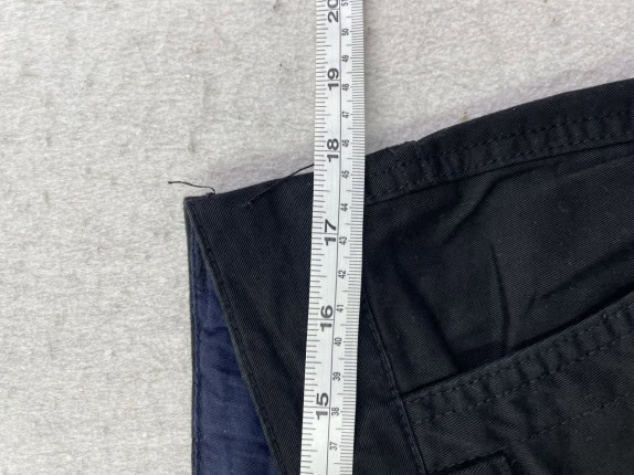 MATCHSTICK PANTALONI CARGO UTILITY NERO UNISEX PRE OWNED L