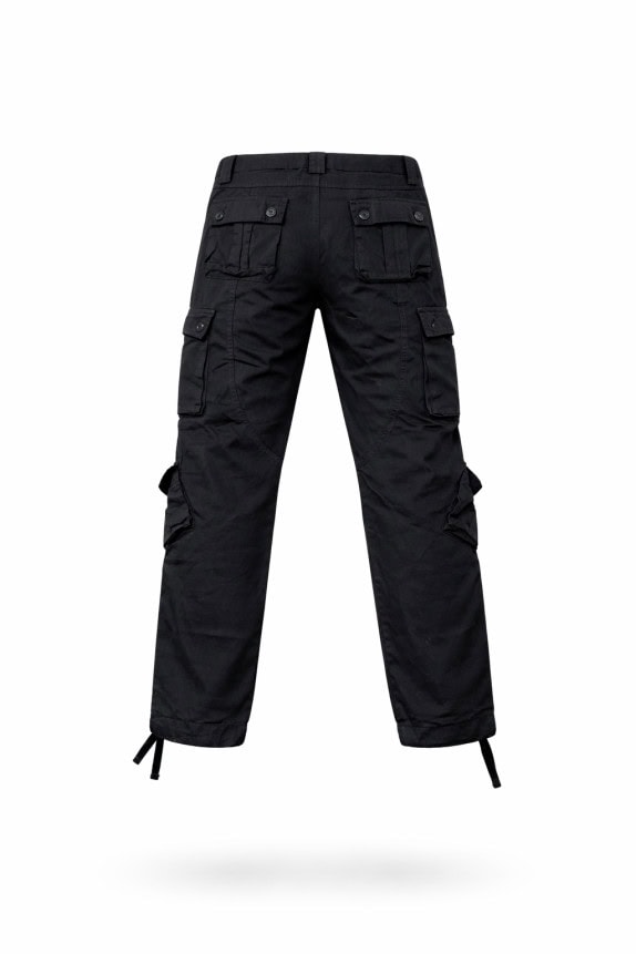 MATCHSTICK PANTALONI CARGO UTILITY NERO UNISEX PRE OWNED L