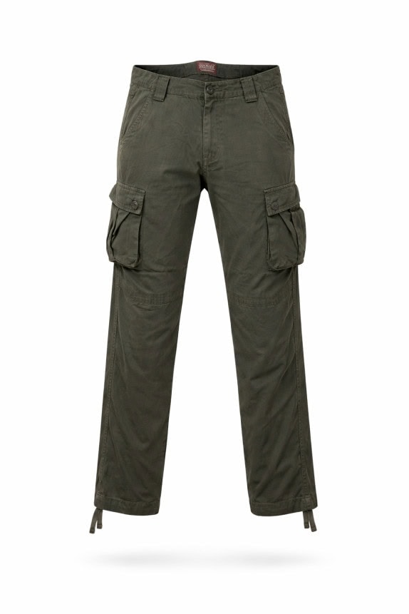 MATSUCKSTICK CARGO PANTS UTILITARY OLIVE MENS PRE OWNED L