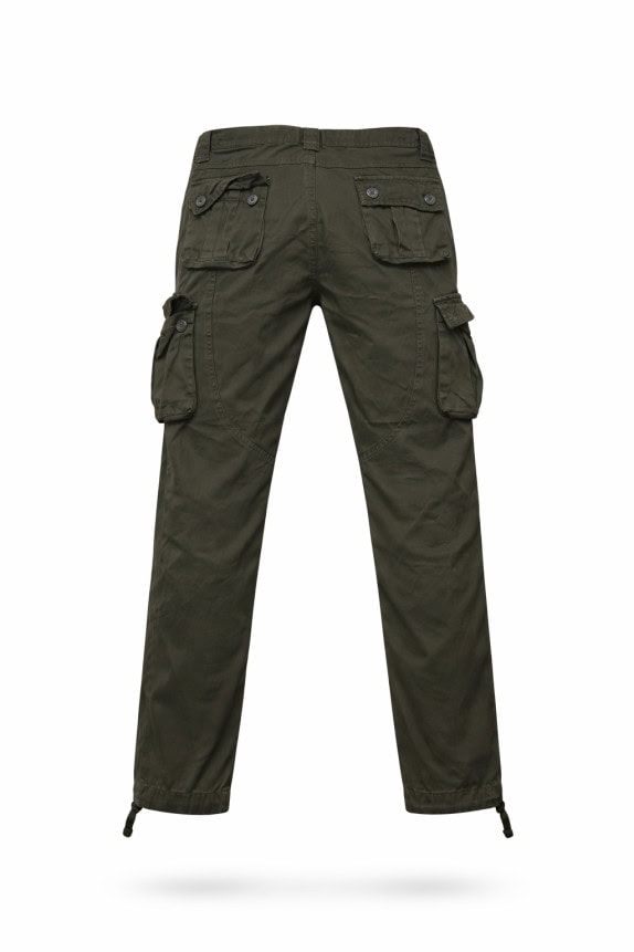 MATSUCKSTICK CARGO PANTS UTILITARY OLIVE MENS PRE OWNED L