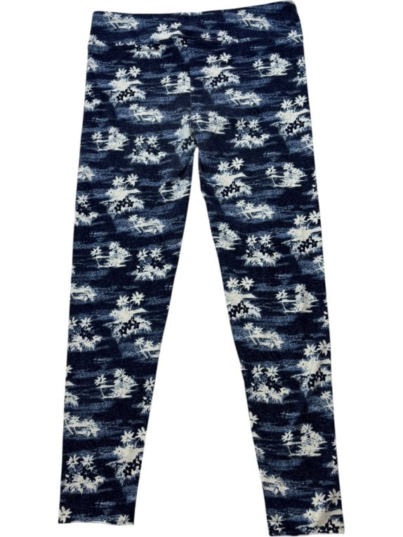 MAUI ΚΟΛΑΝ TROPICAL PRINT NAVY ΓΥΝΑΙΚΕΙΟ PRE OWNED L