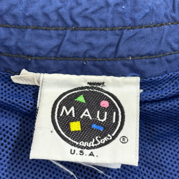 MAUI Costume da bagno shorts minimal navy da uomo pre-owned