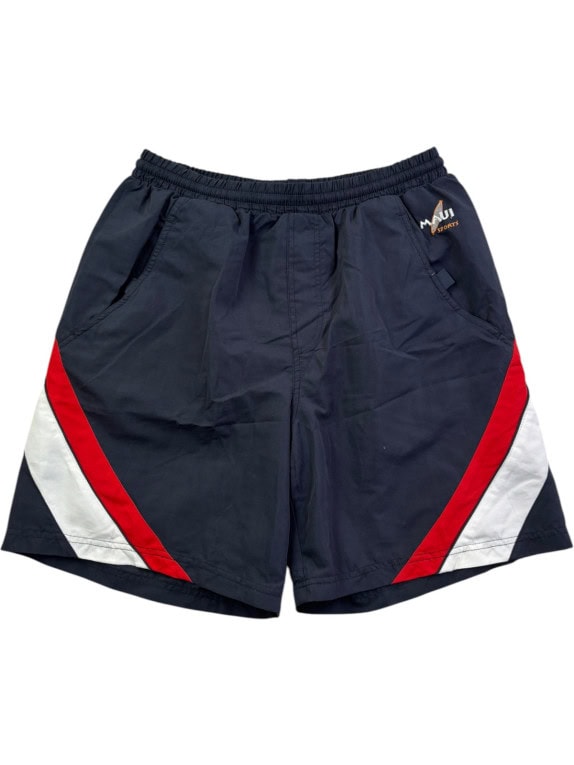 MAUI SPORTS SHORTS SPORTSWEAR BLU NAVY UOMO PRE OWNED M