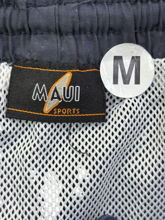 MAUI SPORTS SHORTS SPORTSWEAR BLU NAVY UOMO PRE OWNED M