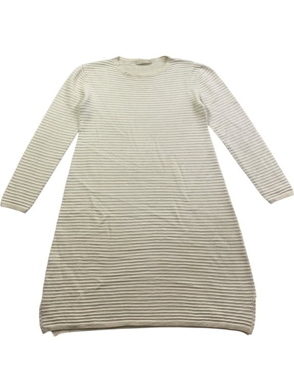 MAX MARA ABITO IN MAGLIA MIDI ECRU DA DONNA L