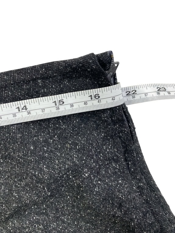 MAX MARA ΦΟΥΣΤΑ VINTAGE GLITTER ANTHRACITE ΓΥΝΑΙΚΕΙΑ L