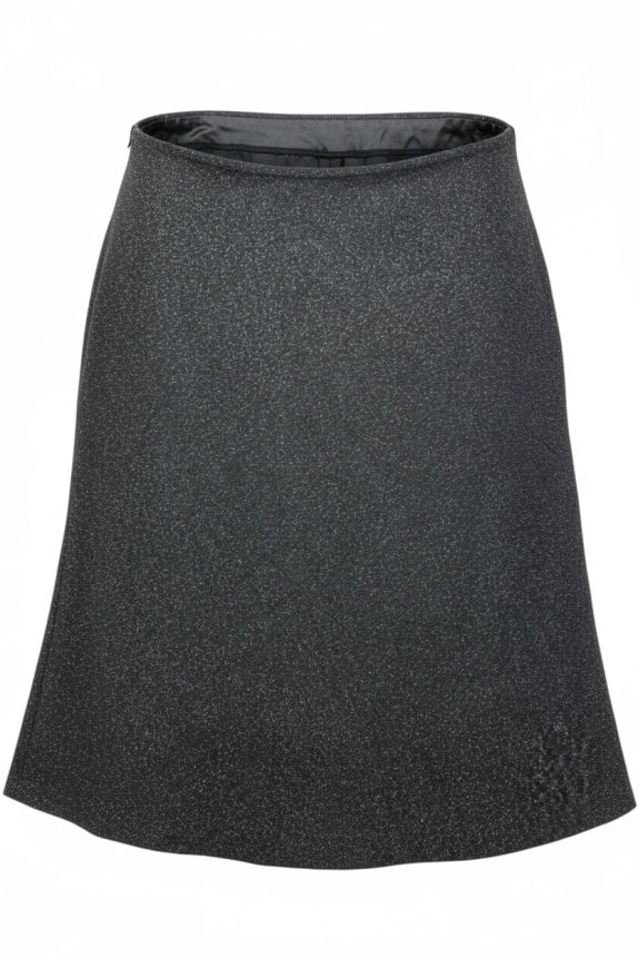 MAX MARA GONNA VINTAGE GLITTER ANTRACITE DA DONNA L