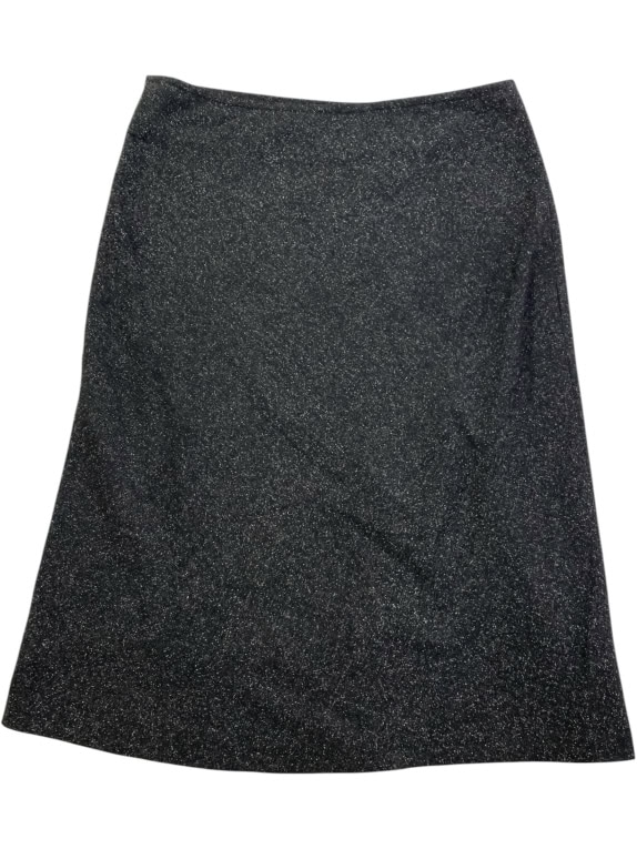 MAX MARA ΦΟΥΣΤΑ VINTAGE GLITTER ANTHRACITE ΓΥΝΑΙΚΕΙΑ L