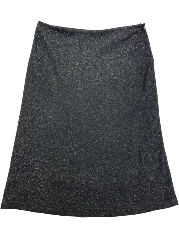 MAX MARA ΦΟΥΣΤΑ VINTAGE GLITTER ANTHRACITE ΓΥΝΑΙΚΕΙΑ L