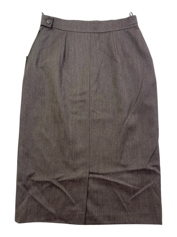 Max Mara Brown Wool Pencil Skirt Women’s Size M