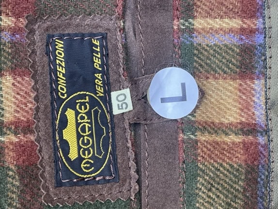 80s  MEGAPELS ΤΖΑΚΕΤ WORKWEAR ΚΑΦΕ ΑΝΤΡΙΚΟ PRE OWNED L