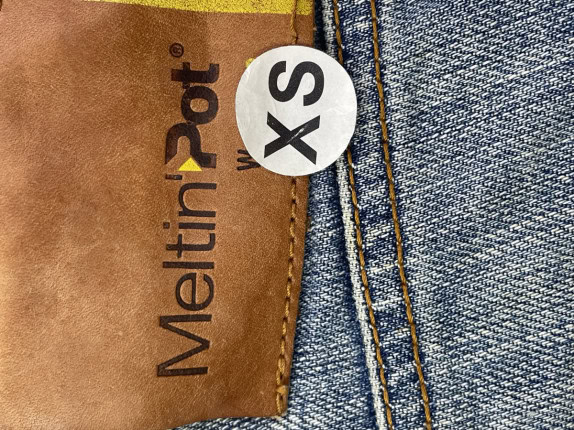 MELTIN POT JEANS CLASSIC BLUE UOMO PRE OWNED XS