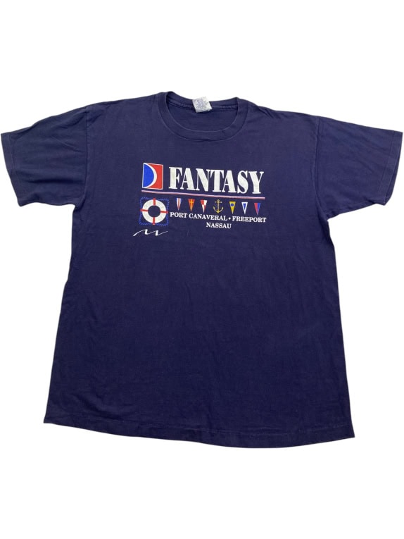 MENDEZ T-Shirt Fantasy Logo Μπλε Unisex XL