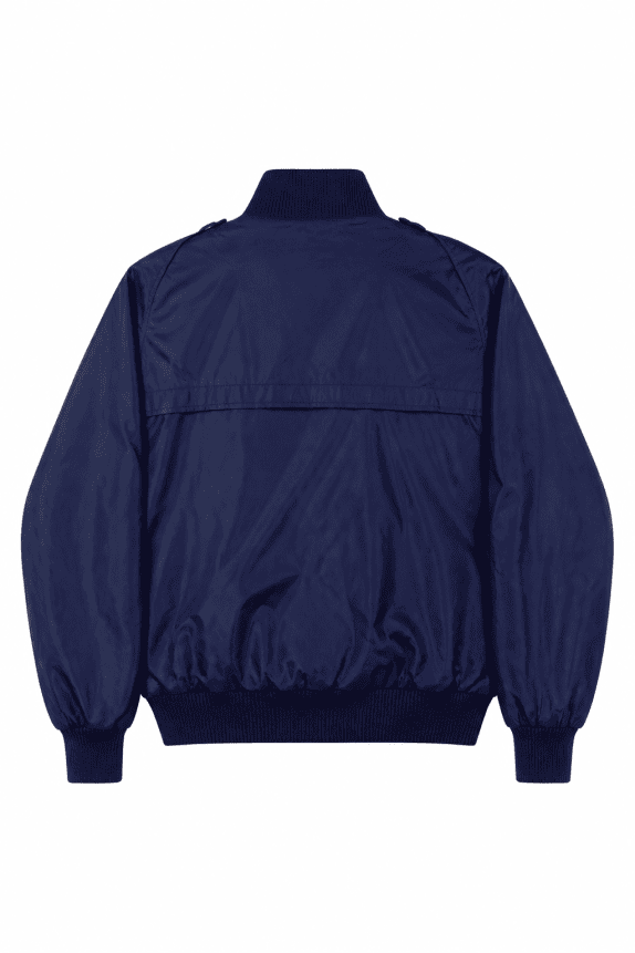 1980s MERCEDES BENZ TRACK JACKET SPORTSWEAR NAVY UOMO PRE OWNED L