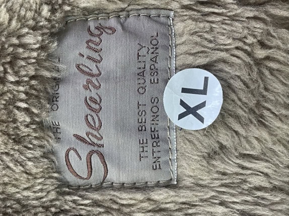 '80S VINTAGE  COAT BEIGE MEN PRE OWNED L
