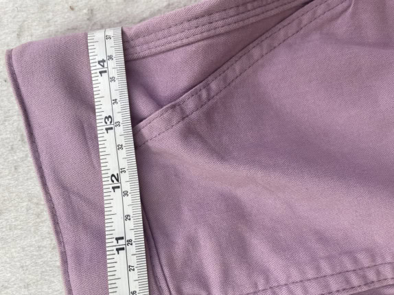 LEE PANTS LILAC WOMEN PRE OWNED XS