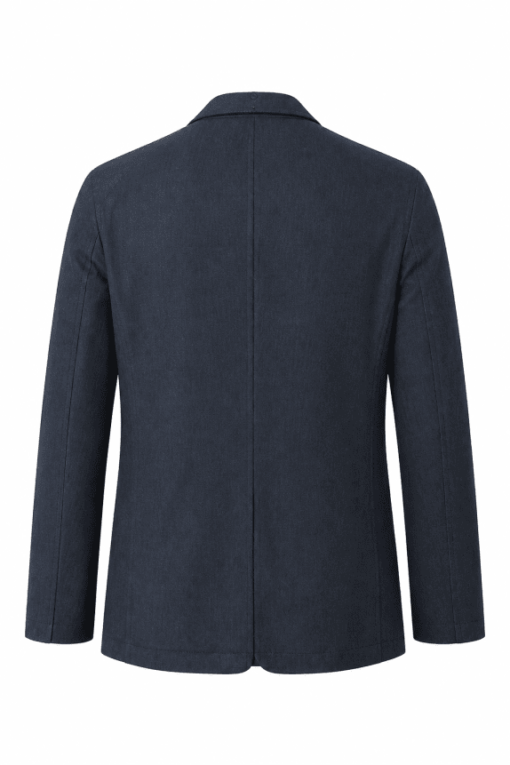 90s MICHAEL & SON ΠΑΛΤΟ CLASSIC NAVY ΑΝΤΡΙΚΟ PRE OWNED L