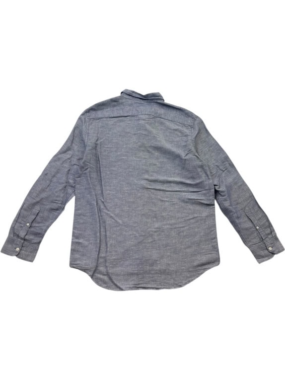 MICHAEL KORS CAMICIA CLASSIC BLUE GREY UOMO PRE OWNED M