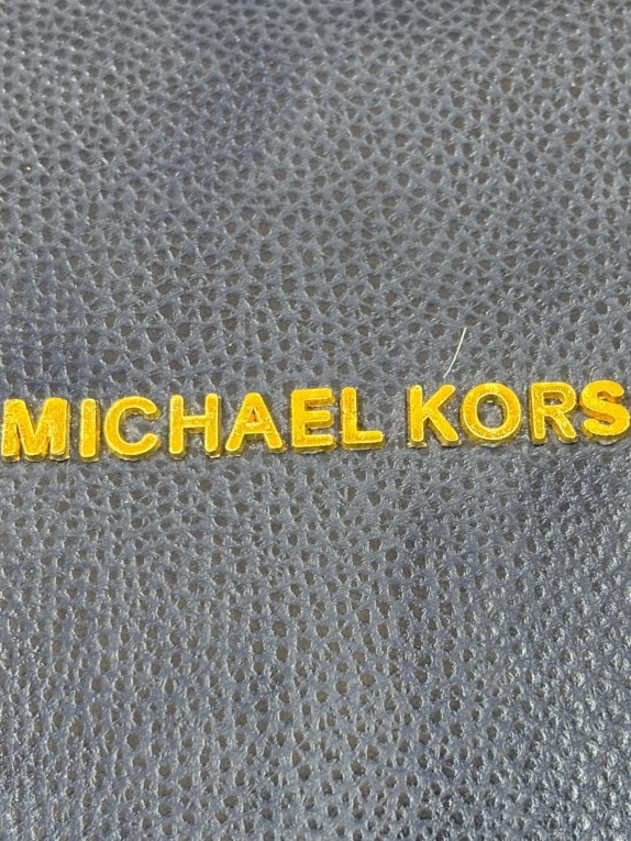 MICHAEL KORS BORSA TOTE CLASSICA BLU NAVY DONNA PRE OWNED