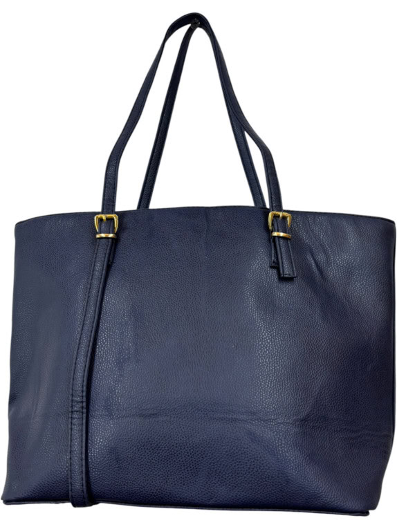MICHAEL KORS BORSA TOTE CLASSICA BLU NAVY DONNA PRE OWNED