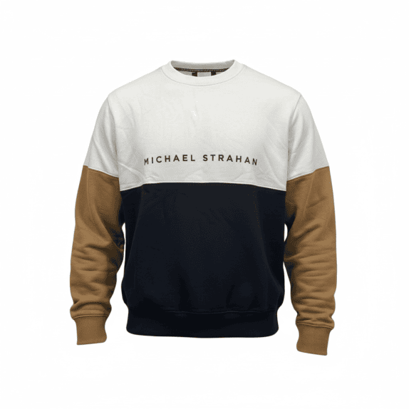Michael Strahan Collection Casual Sweatshirt Logo Multicolor Men’s XXL