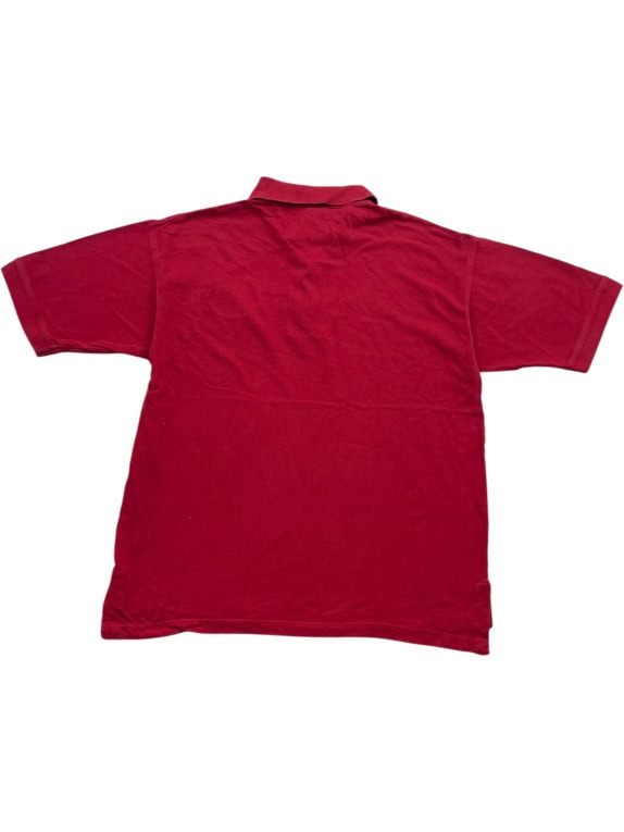 Midwest Embroidery Polo Shirt Indianapolis 500 Logo Red UNISEX L