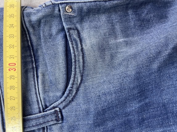 MISS SIXTY JEANS WASHED BLUE WOMEN PRE OWNED XS