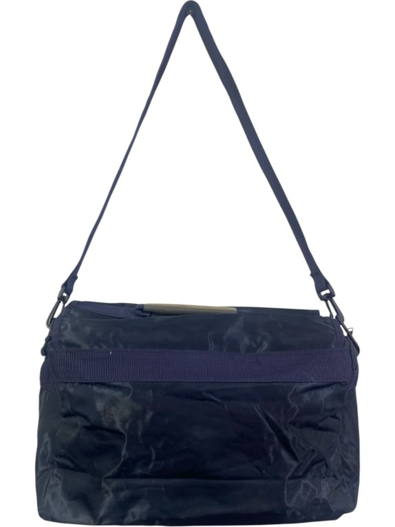 MISSONI ΤΣΑΝΤΑ MESSENGER 90s LOGO ΜΠΛΕ