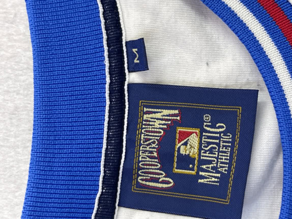 MAJESTIC  JERSEY VINTAGE WHITE ΑΝΤΡΙΚΟ PRE OWNED M