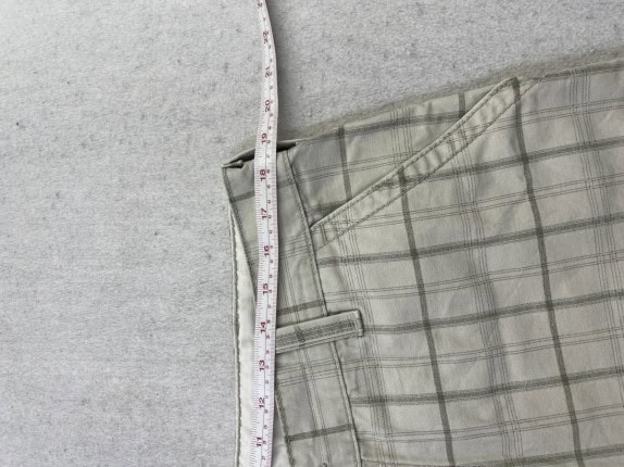 LEVIS CARGO SHORTS CHECKED BEIGE ΑΝΔΡΙΚΟ PRE OWNED