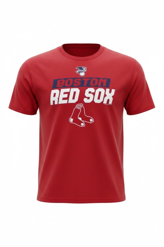 MLB BOSTON RED SOX T SHIRT GRAFICA ROSSA UOMO PRE OWNED XL