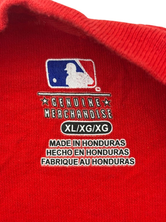 MLB BOSTON RED SOX T SHIRT GRAPHIC ΚΟΚΚΙΝΟ ΑΝΤΡΙΚΟ PRE OWNED XL