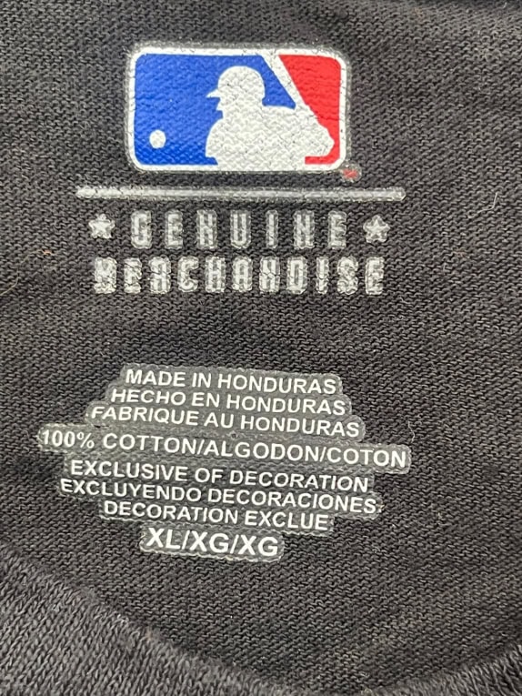 MLB GRAPHIC TEE SPORTSWEAR CHARCOAL ΑΝΤΡΙΚΟ PRE OWNED XL