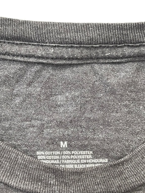 MAJESTIC ATHLETIC T SHIRT GRAPHIC GRIGIO UOMO PRE OWNED M