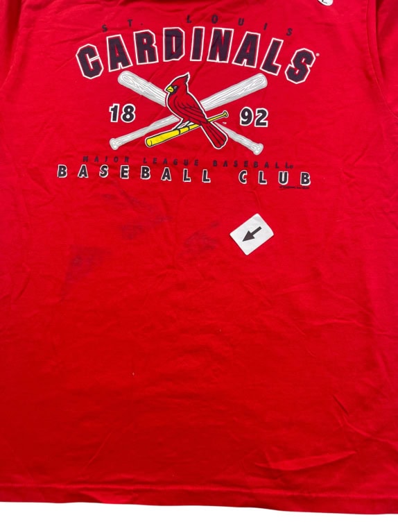MLB GRAPHIC TEE SPORTSWEAR RED ΑΝΤΡΙΚΟ PRE OWNED L