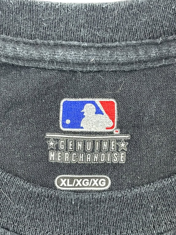 MLB T-Shirt Angels Big Logo Μαύρο Unisex XL