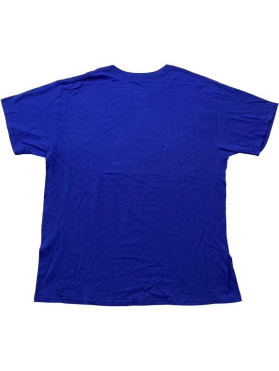 MLB GRAPHIC T SHIRT SPORTSWEAR BLUE MEN PRE OWNED L